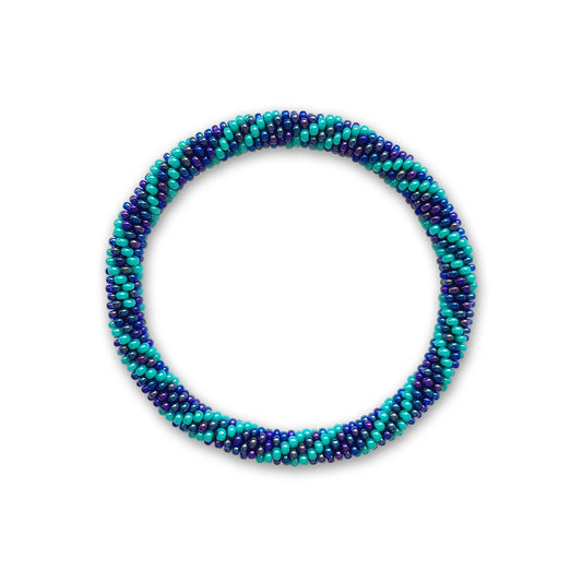 Naya - Multicolored beaded bracelet on a white background